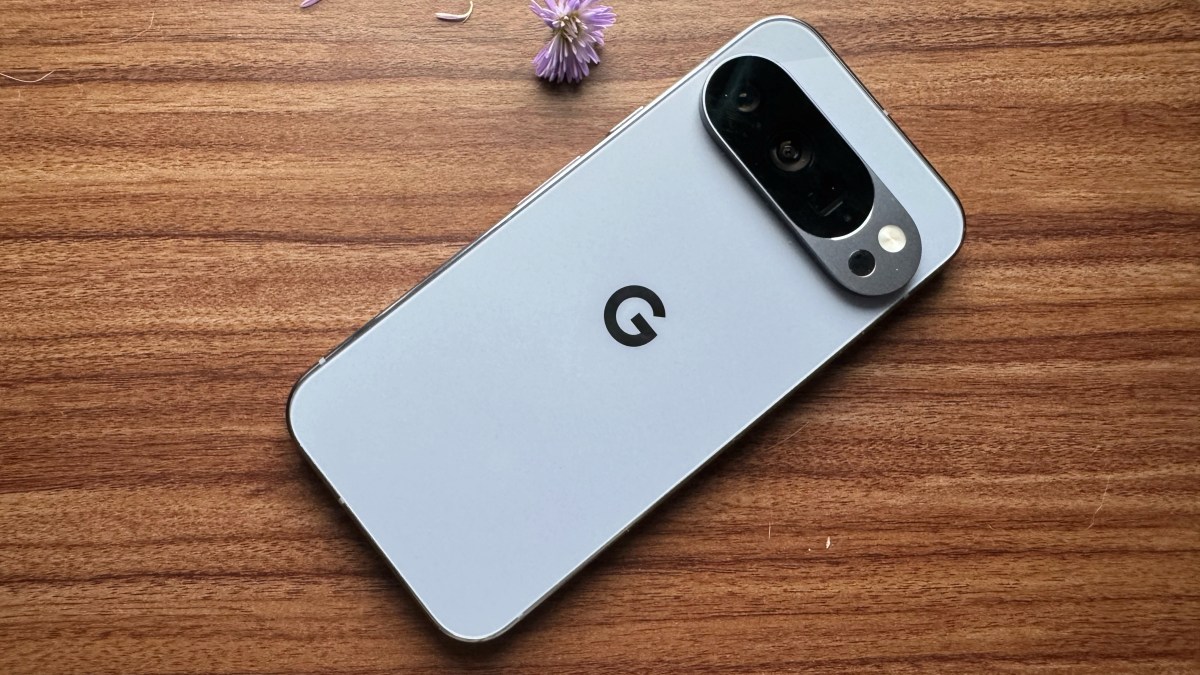 A picture of Google's Pixel 10 Pro device