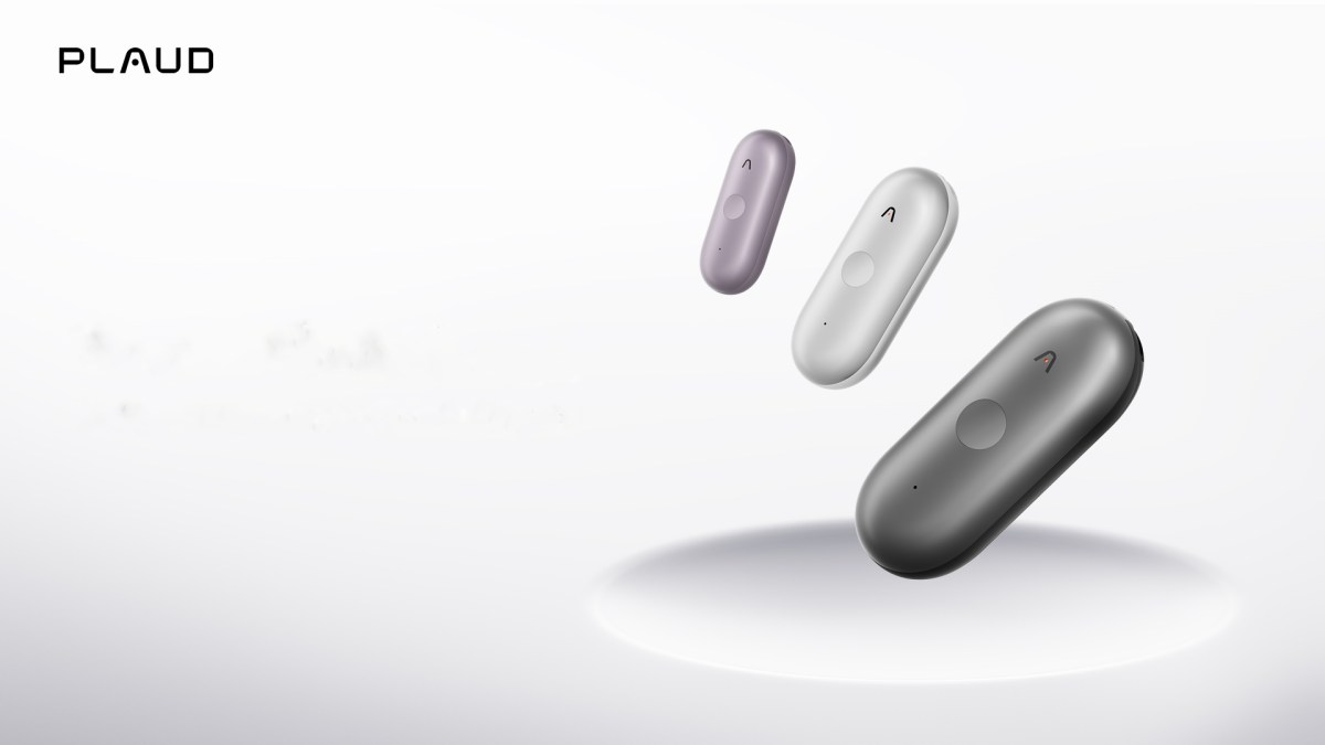 Plaud lança um novo pin de IA e um anotador de reuniões em desktop