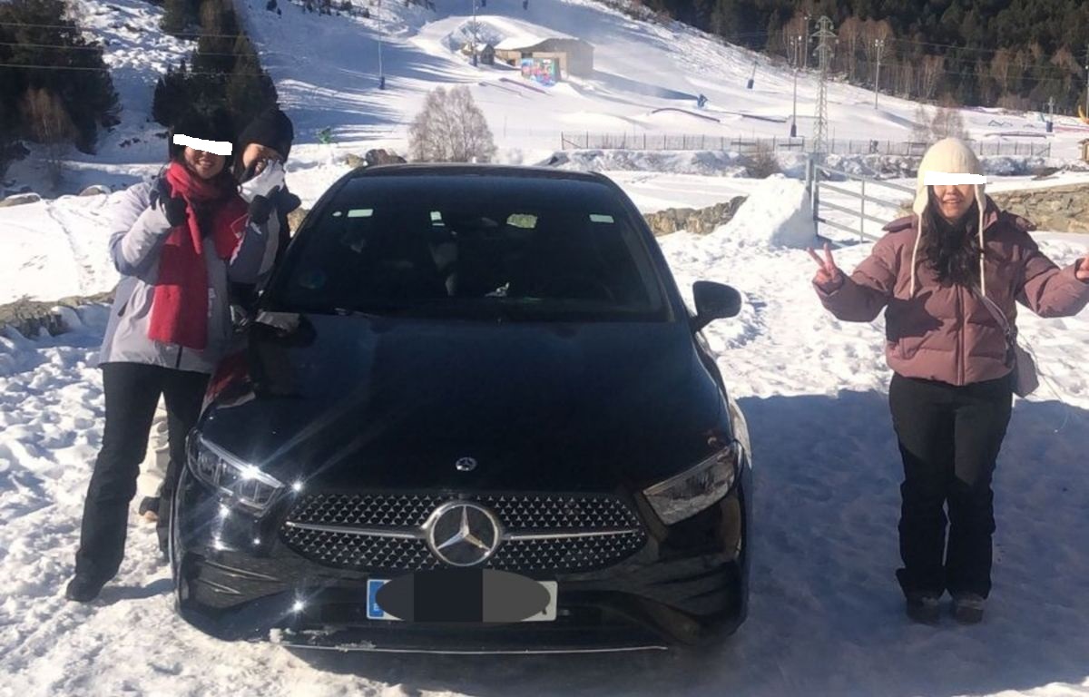 Turistas acabam presos na pista de esqui após seguir as instruções do GPS