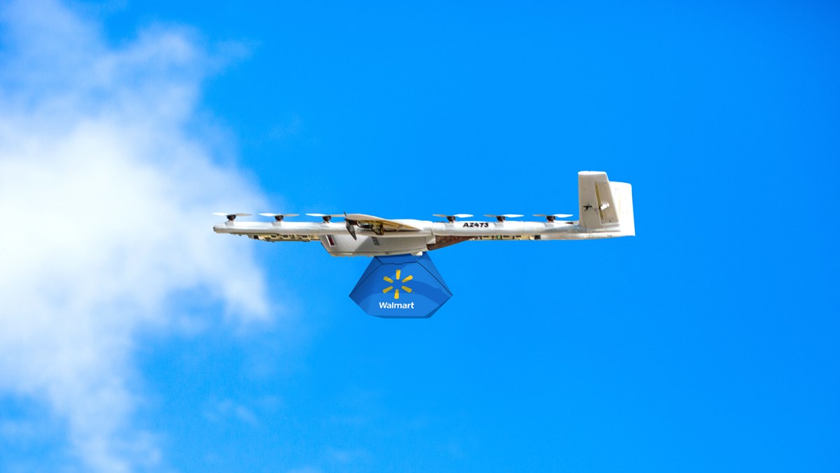 Wing expandirá entrega de drones para outras 150 lojas do Walmart