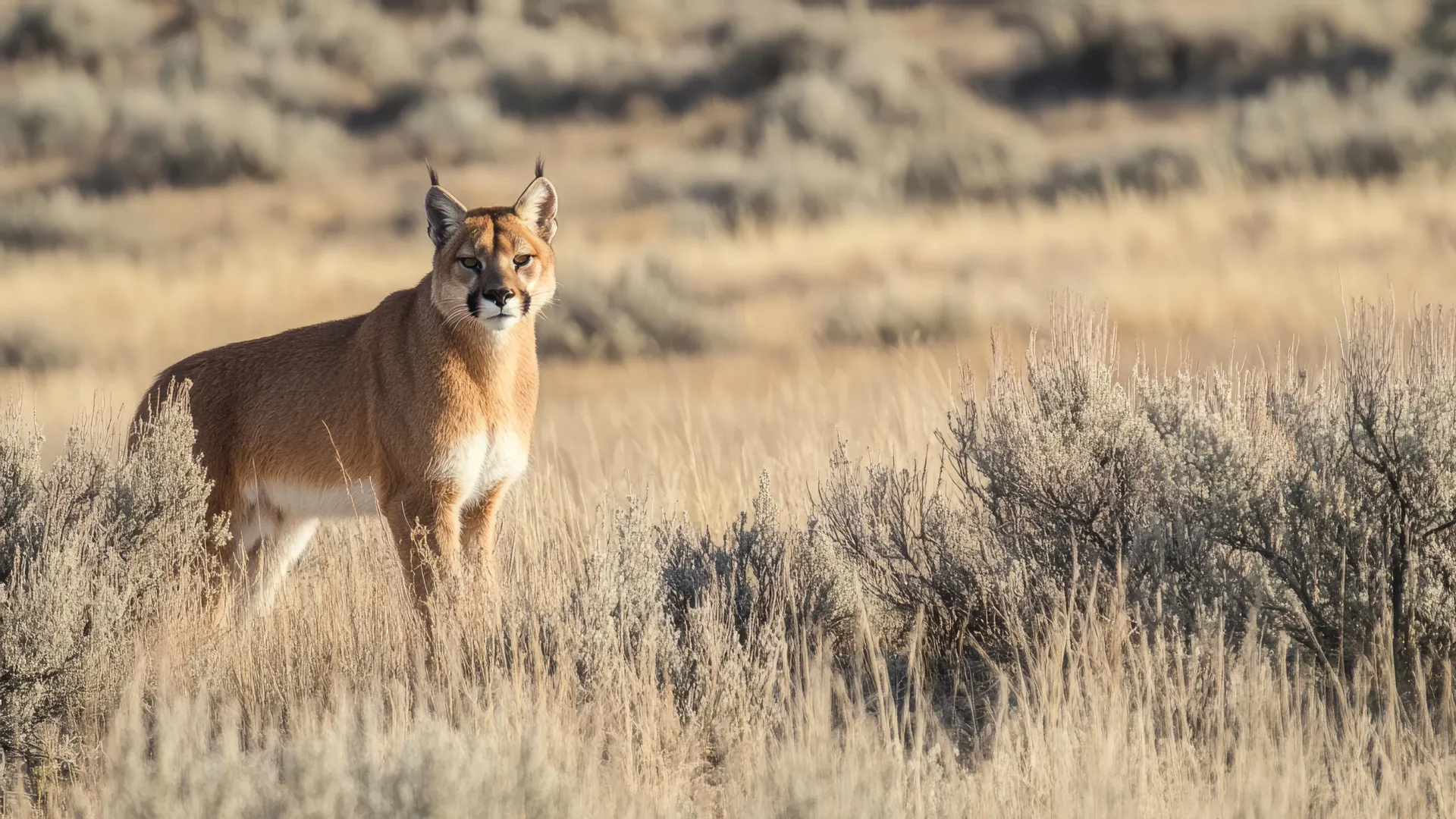 Lobos estão roubando mortes de puma em Yellowstone, segundo estudo